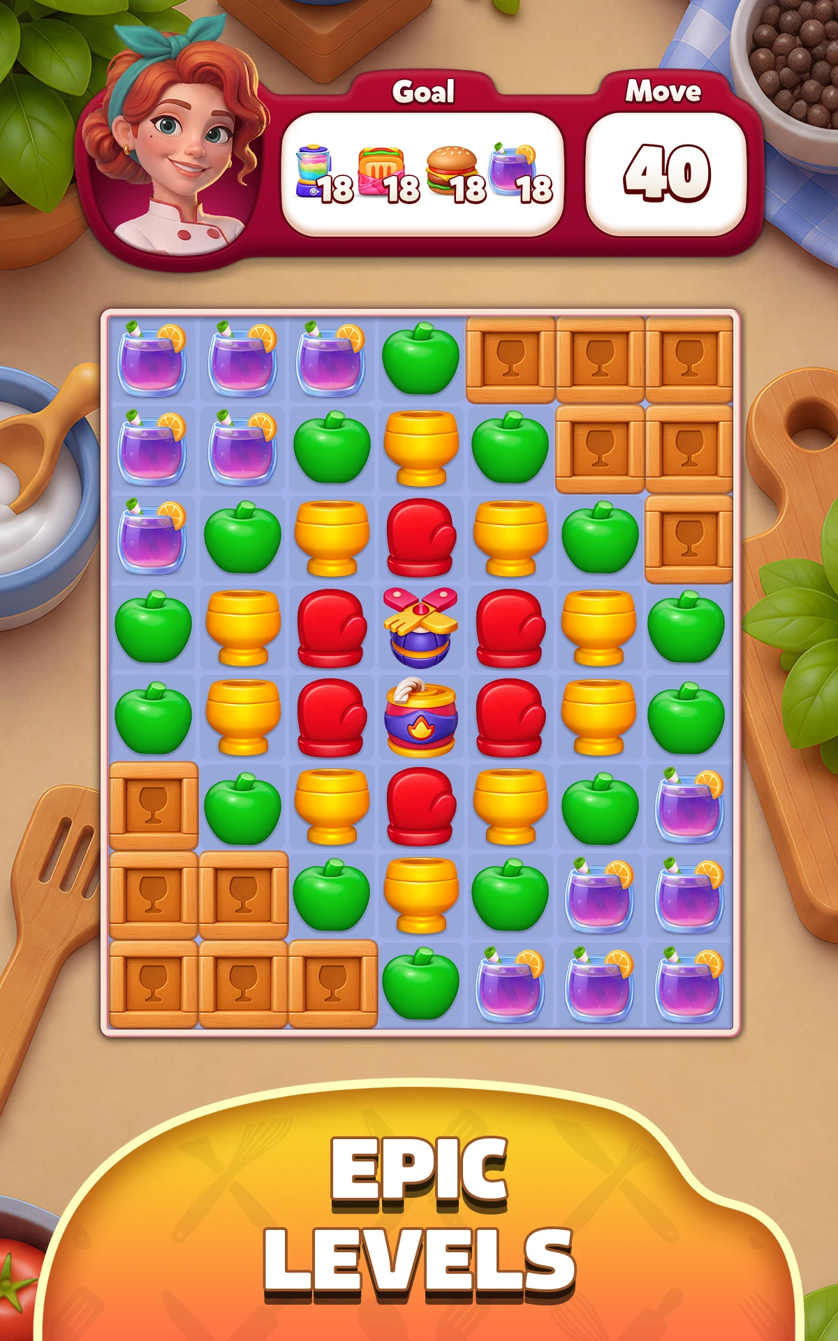 Tasty Match: Cook and Puzzle screenshot
