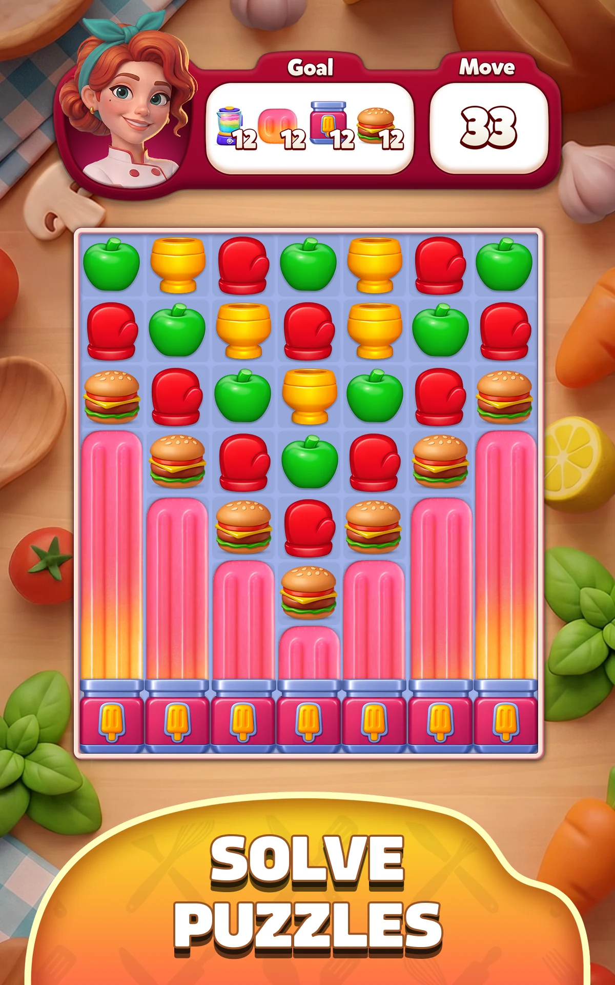 Tasty Match: Cook and Puzzle screenshot